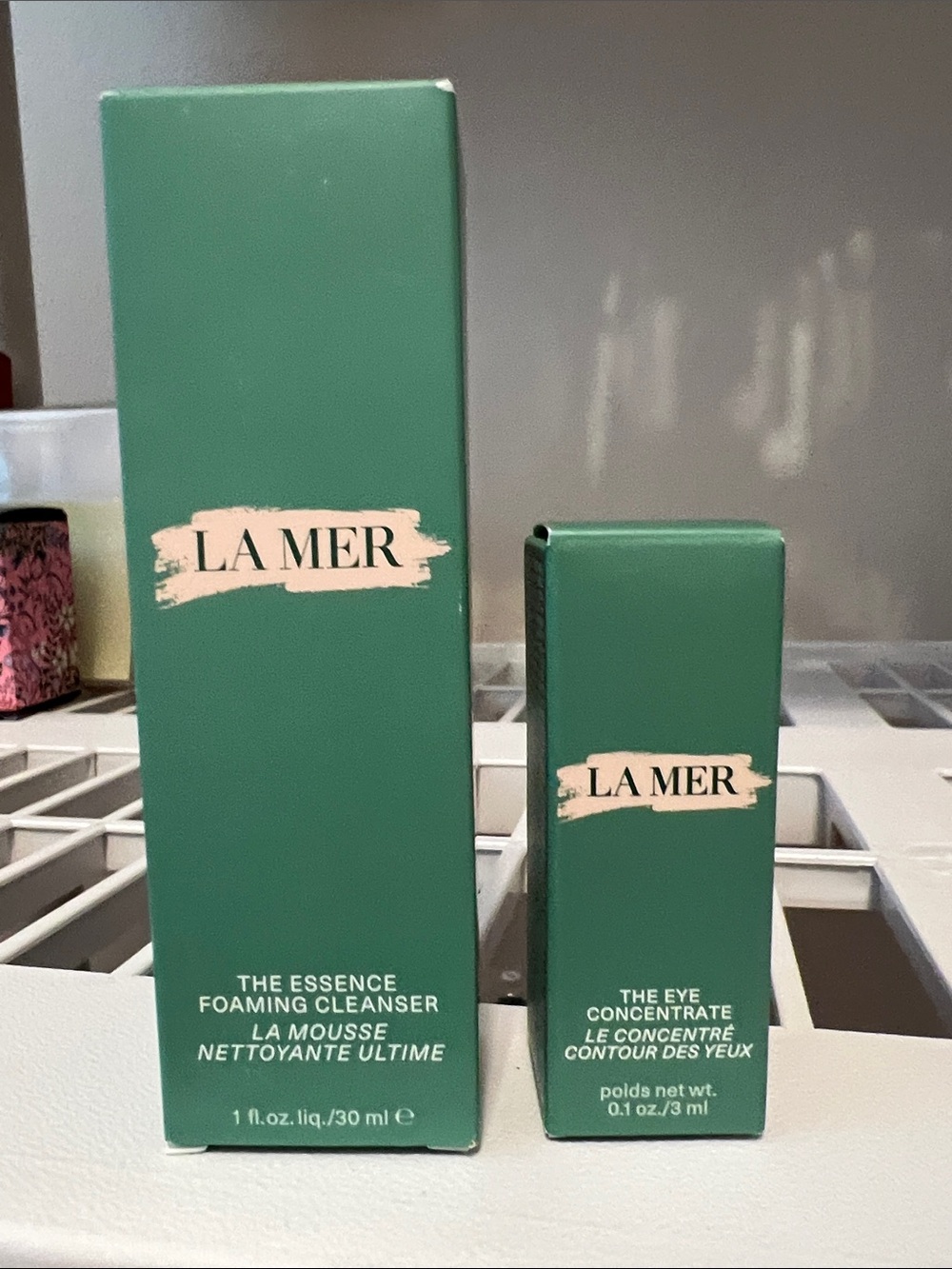 La Mer Green Skincare Duo - Cleanser & Eye Concentrate